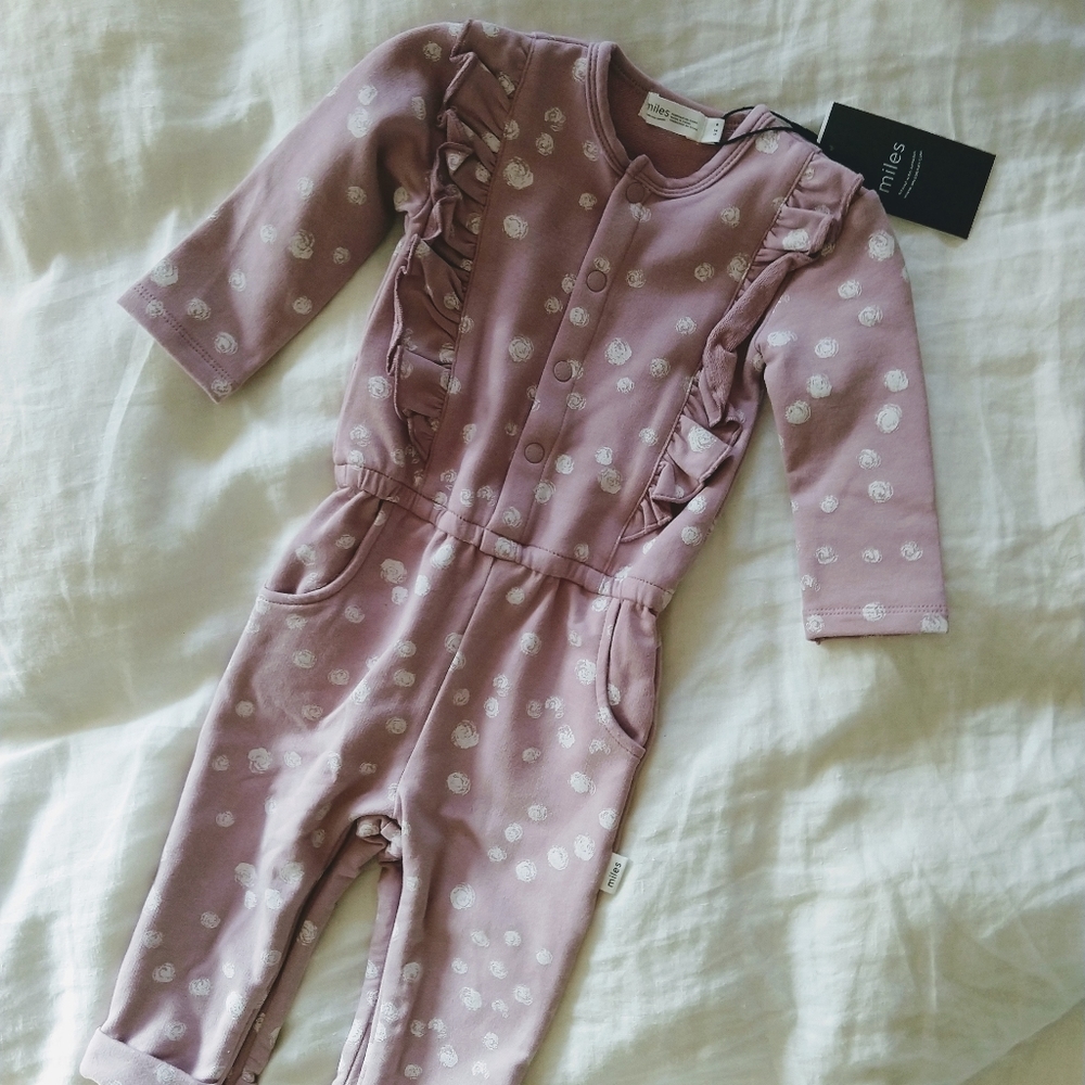 Miles baby romper one piece
